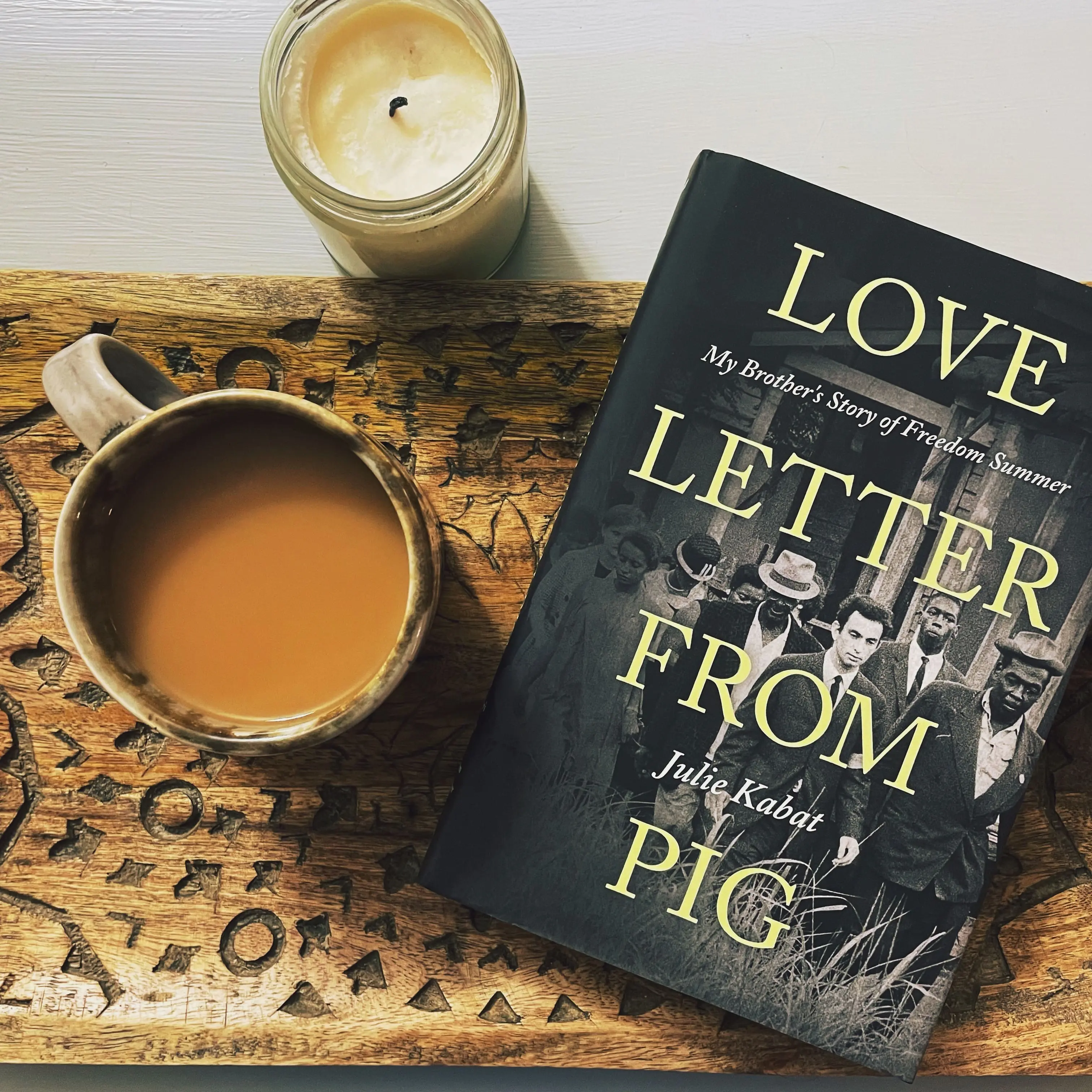 Julie Kabat reading from her book